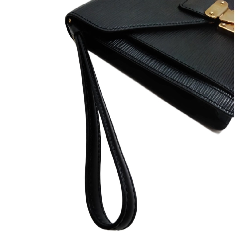 Louis Vuitton LV Clutch Bag M52612 Serier Dragonne Noir (Black) Epi 3252… - Picture 8 of 15